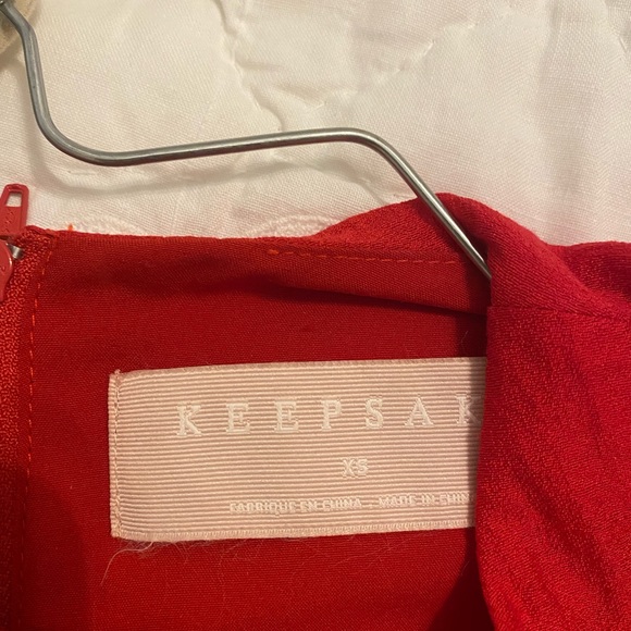 Keepsake red dress! - Picture 2 of 2